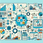 "Инструменты для анализа производительности распределённых систем: график данных, иллюстрирующий ключевые метрики и стратегии оптимизации производительности в распределённых архитектурах."