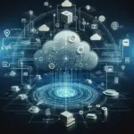 Alt text: "Иллюстрация современных подходов к управлению конфигурациями в облачной инфраструктуре, включая решения и лучшие практики для эффективного контроля и оптимизации ресурсов."